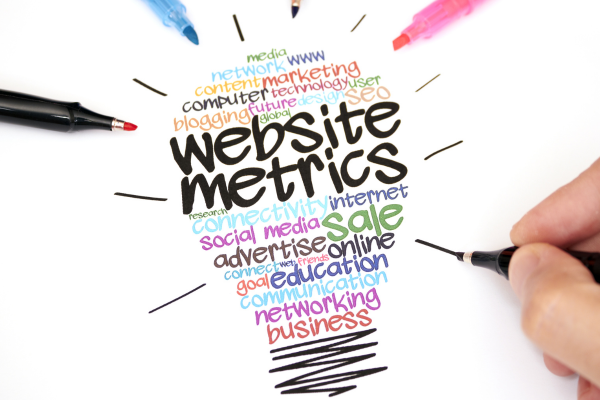 what are website metrics